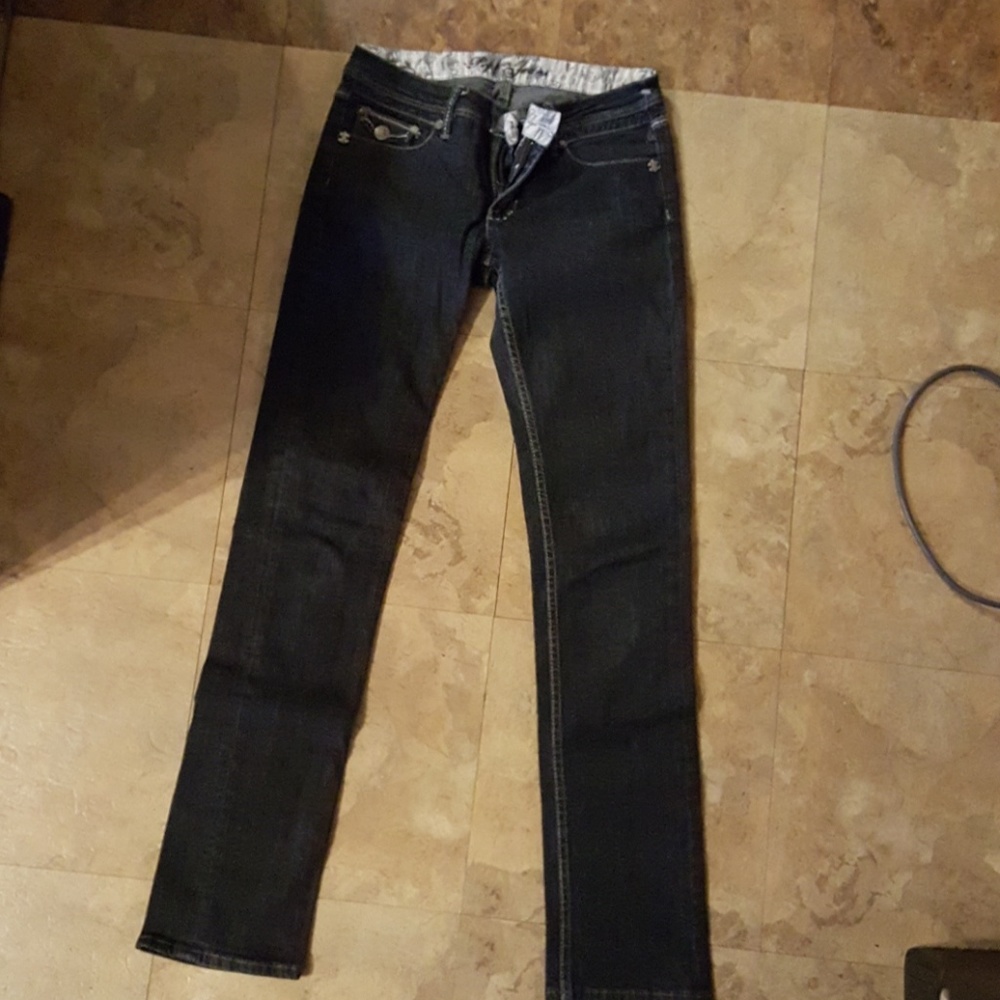 black wash jeans